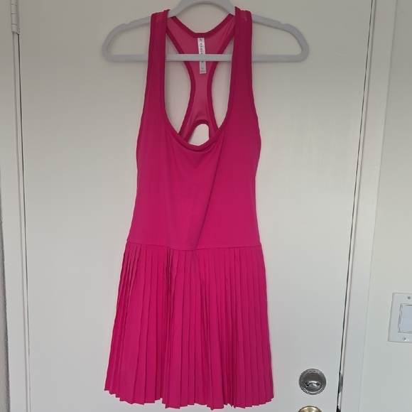 Fabletics Hot Pink Skater Skirt - Picture 3 of 5